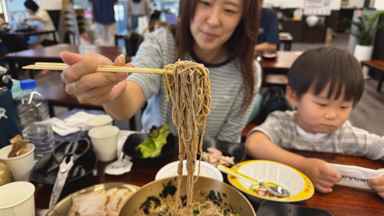 대전 막국수 맛집 남한강막국수 흑임자 들기름막국수 면발